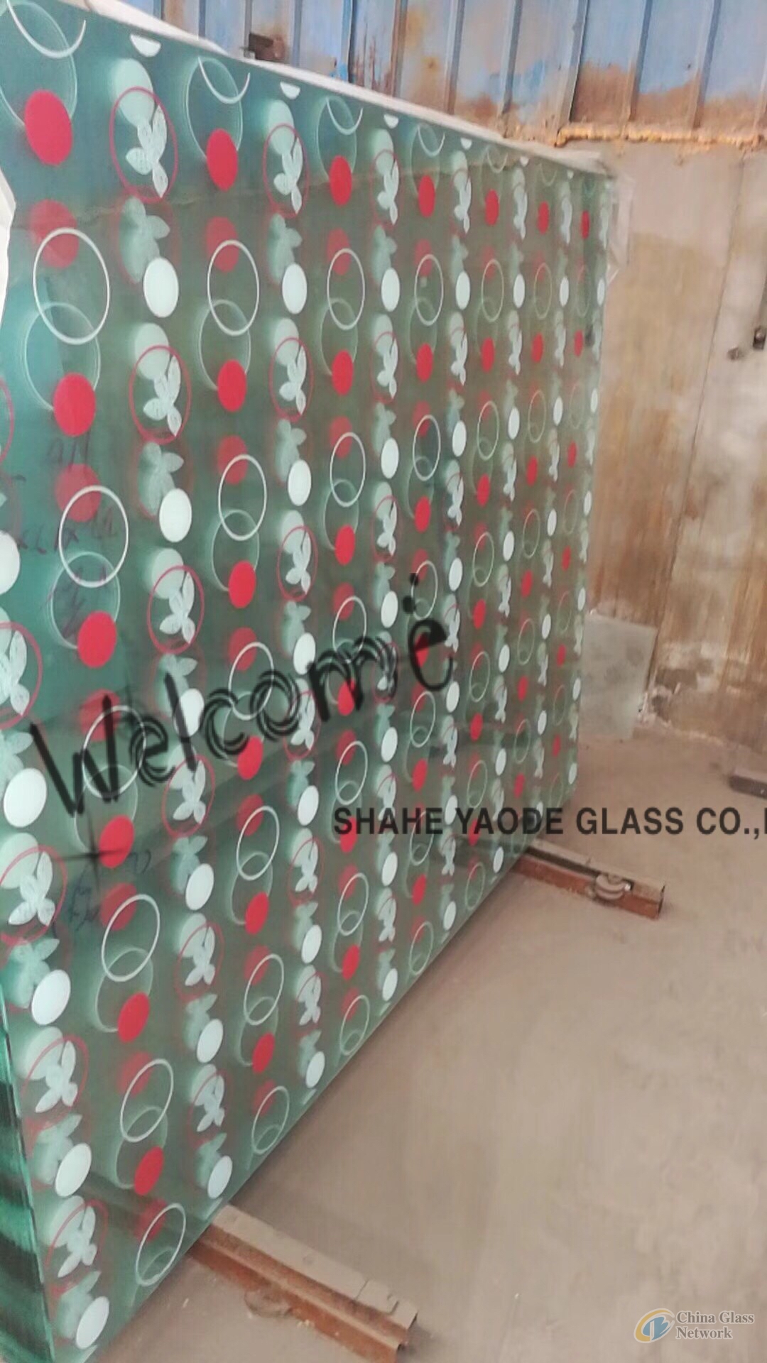 Silk Printing Glass