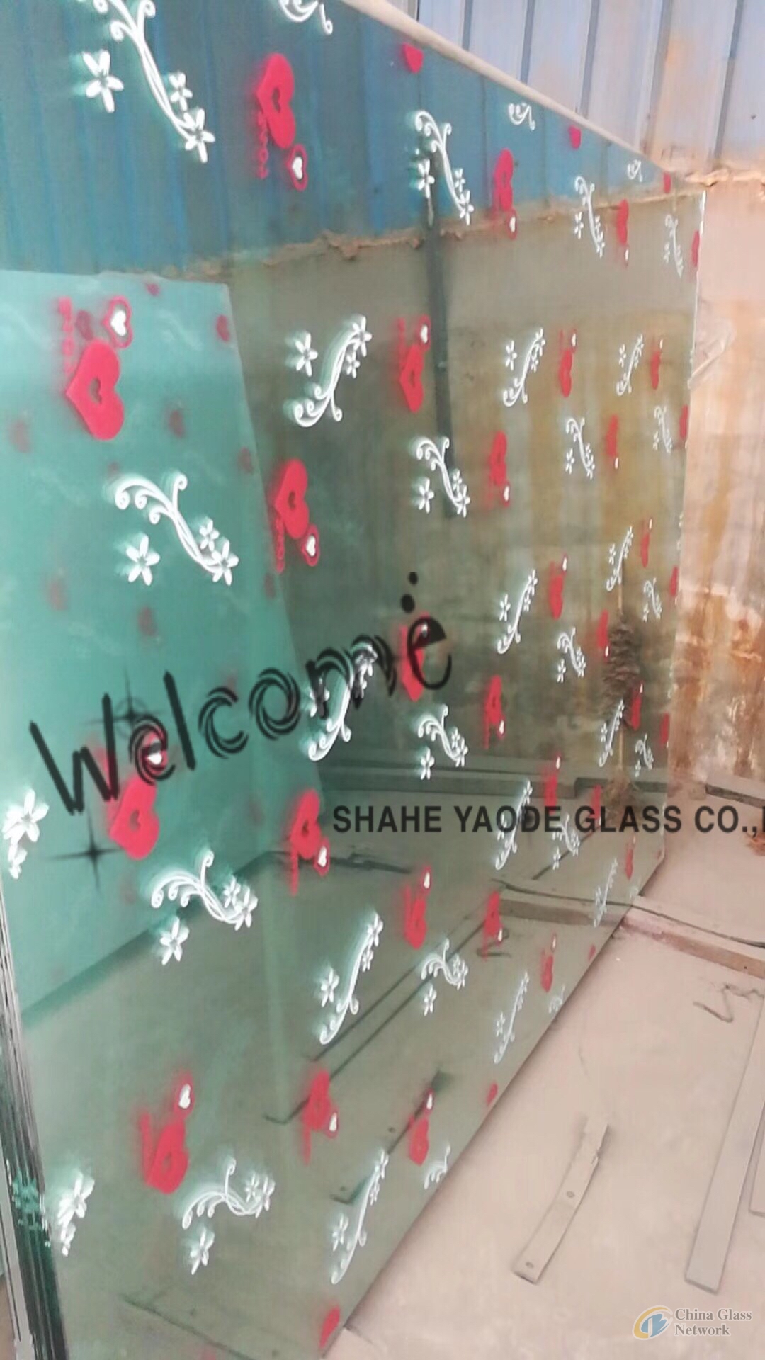 Silk Printing Glass