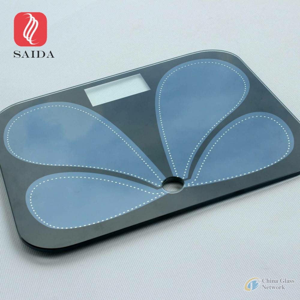 ITO coated glass top panel for body fat scale