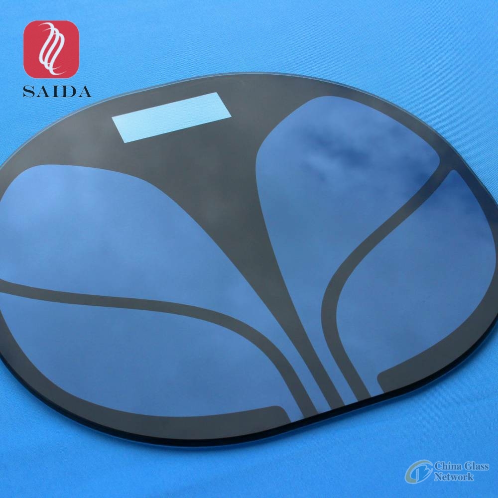 ITO coated glass top panel for body fat scale