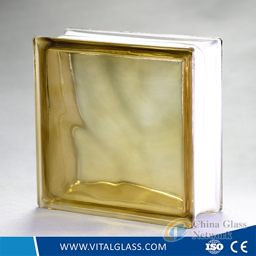 Decorative Tinted Glass Block Manufacture For Wall