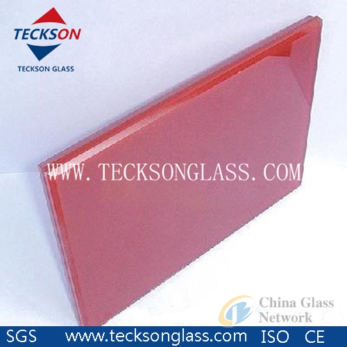 4mm Pink Reflective Decorative Float Glass