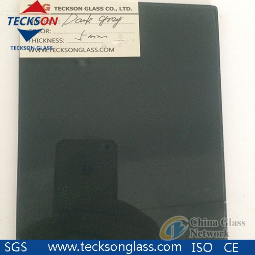 4-12mm Dark Grey Float Glass with Ce&ISO9001