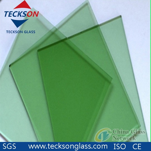 5mm French Green /Light Green Float Glass for Windows & Door