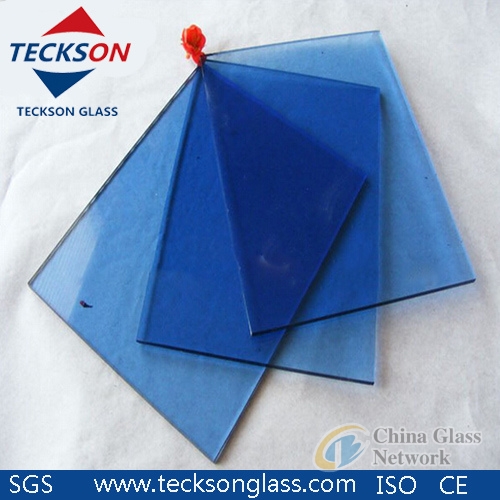 4mm Dark Blue/Deep Blue Tinted Float Glass