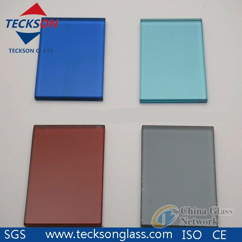 4-10mm Blue /Bronze / Grey Tinted Float Glass for Door Glass