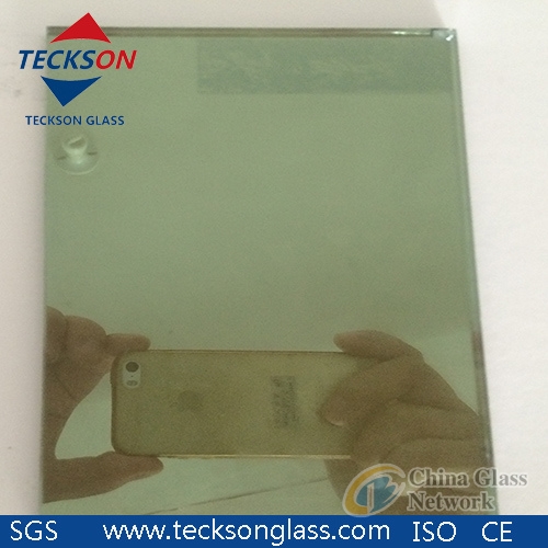 4mm French Green Reflective Windows/ Decorative Float Glass