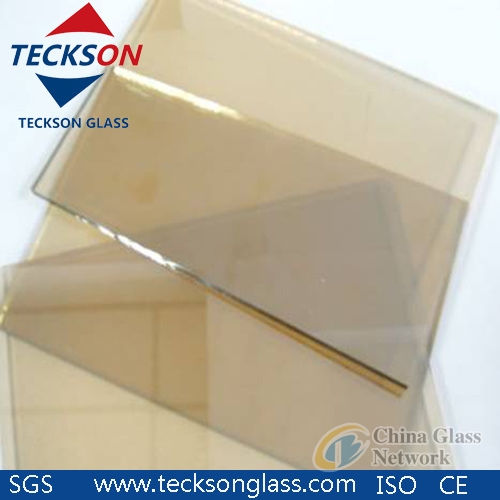 5mm Golden /Clear Reflective Float Glass for Windows & Door