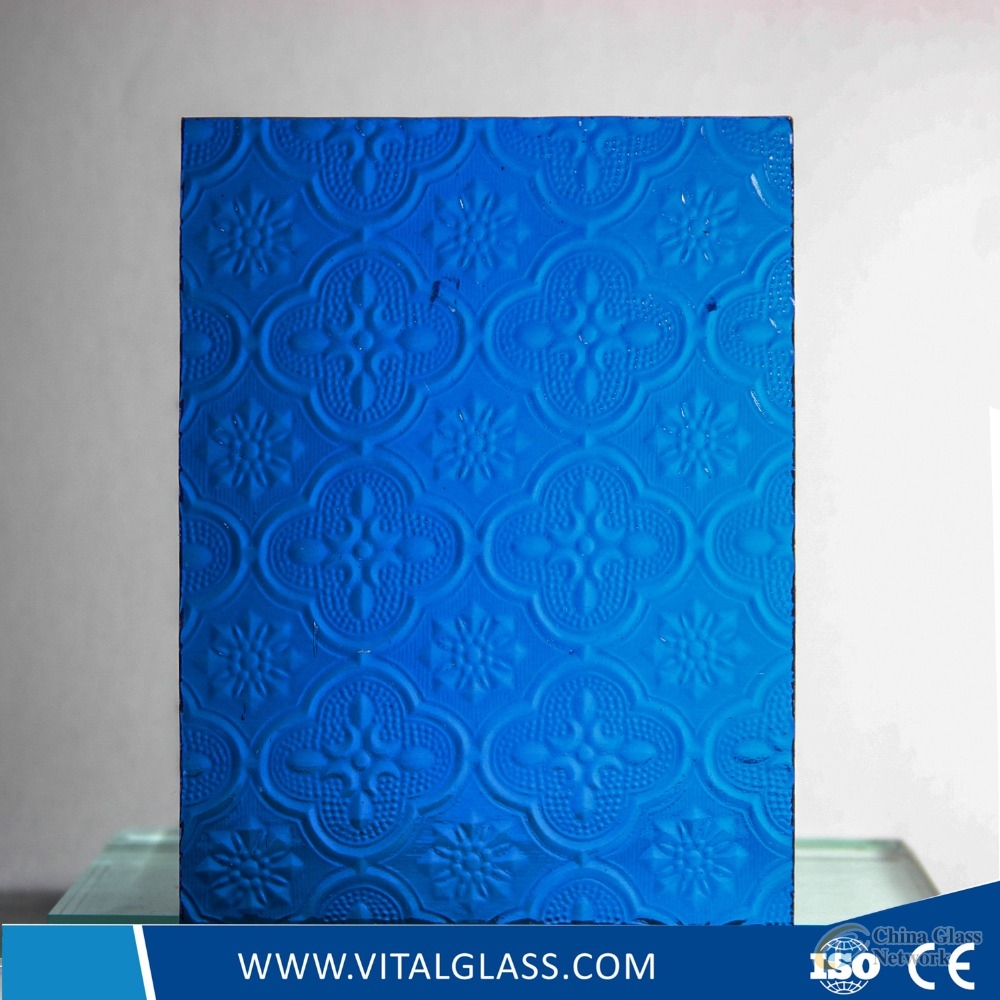 Decorative Nashiji Patterned Figured Glass for Window