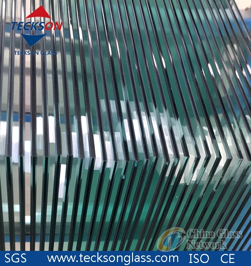 5mm Clear Tempered Glass with Flat Polished Edge