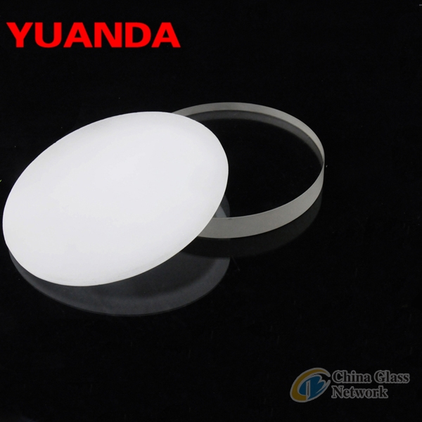 Customized transparent optical lenses quartz glass plate