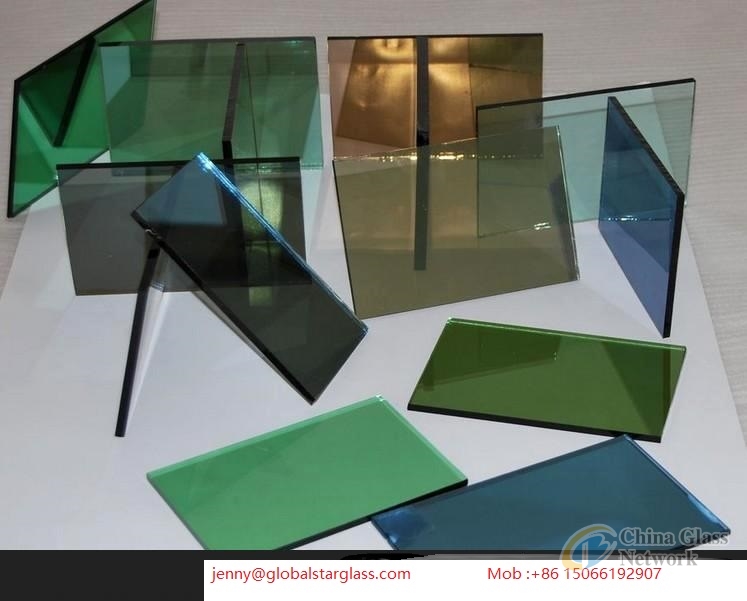 4mm 5mm 5.5mm Tinted Reflective Glass Sheet - China Reflective Glass, Float  Glass