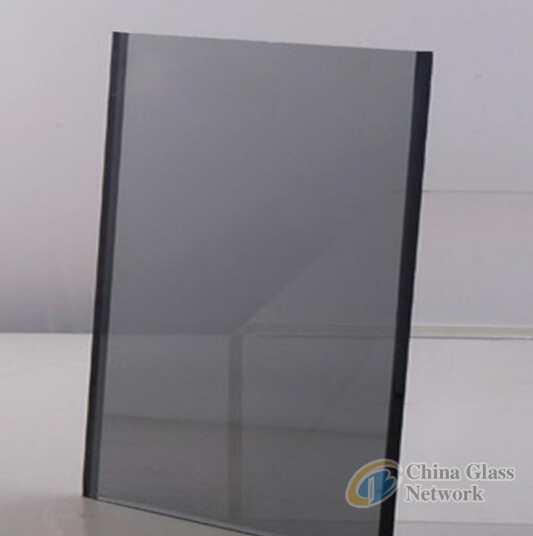 5mm light gray reflective glass for windows , curtain wall