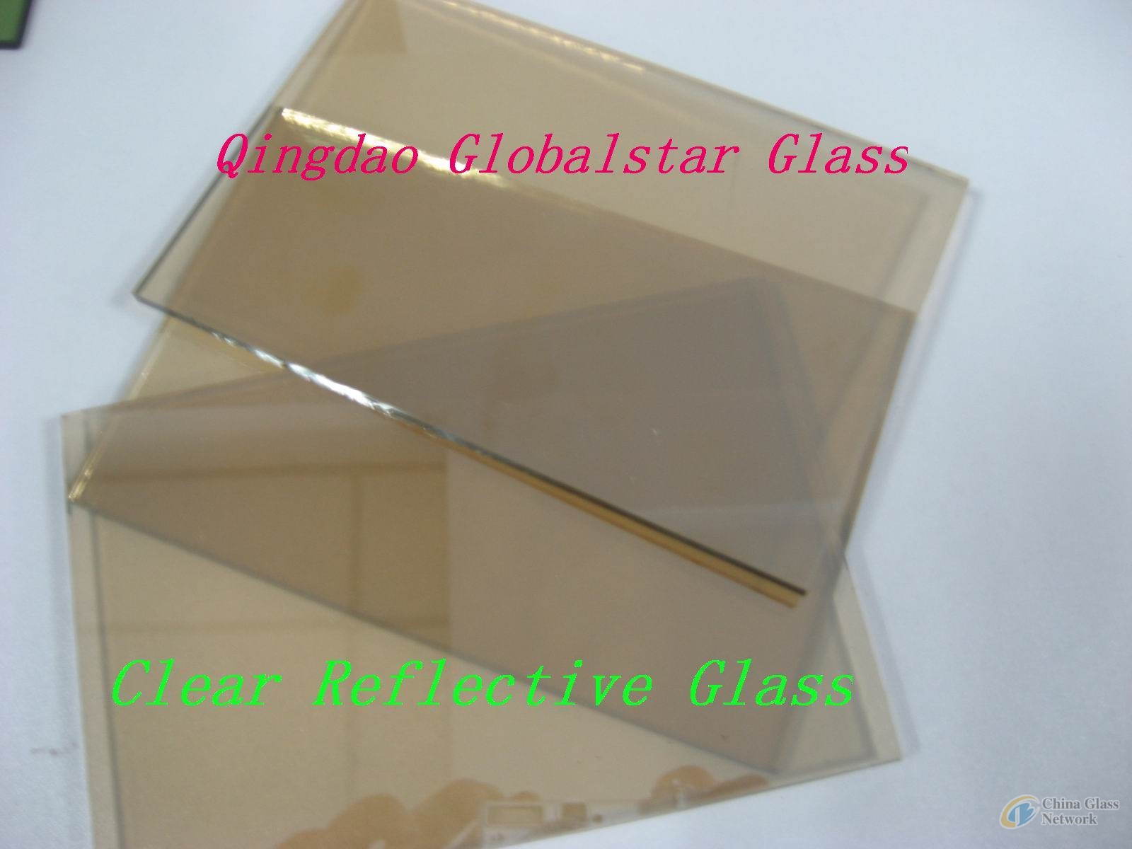 4mm clear reflective glass for building windows curtain wall