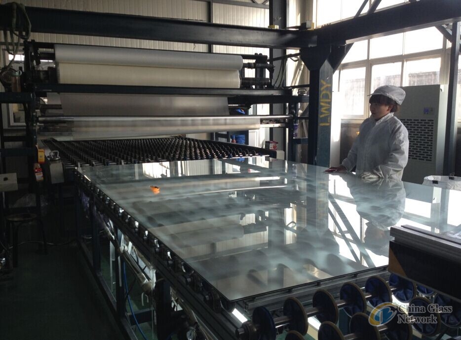 6.38mm clear laminated safety glass for partition