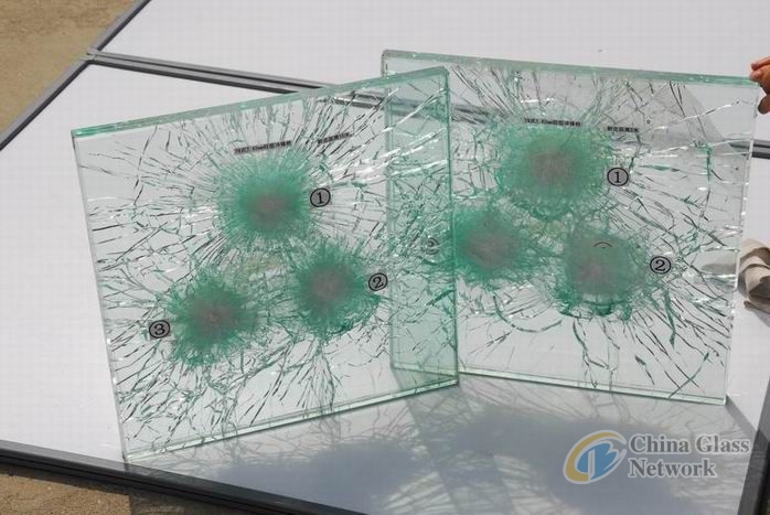 32mm bullet proof laminated glass