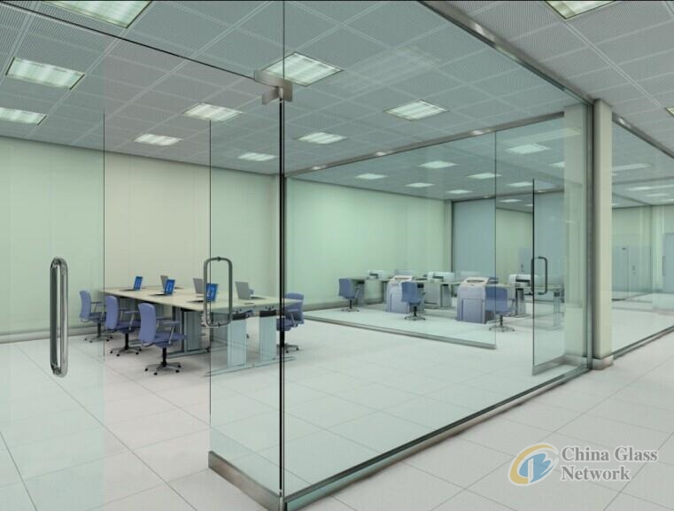 10.38mm clear laminated glass for partition