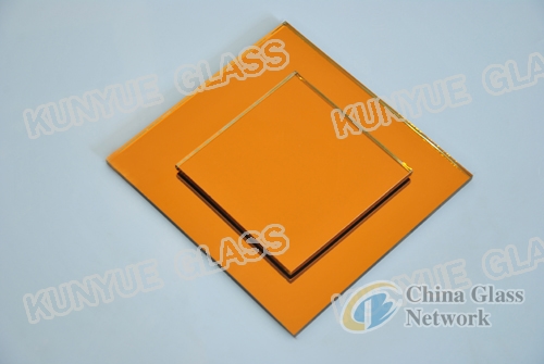 1-10mm Coated Golden Orange Mirror