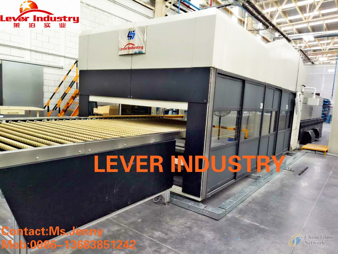 Mould Bent Glass Tempering Furnace For Automotive Backlite