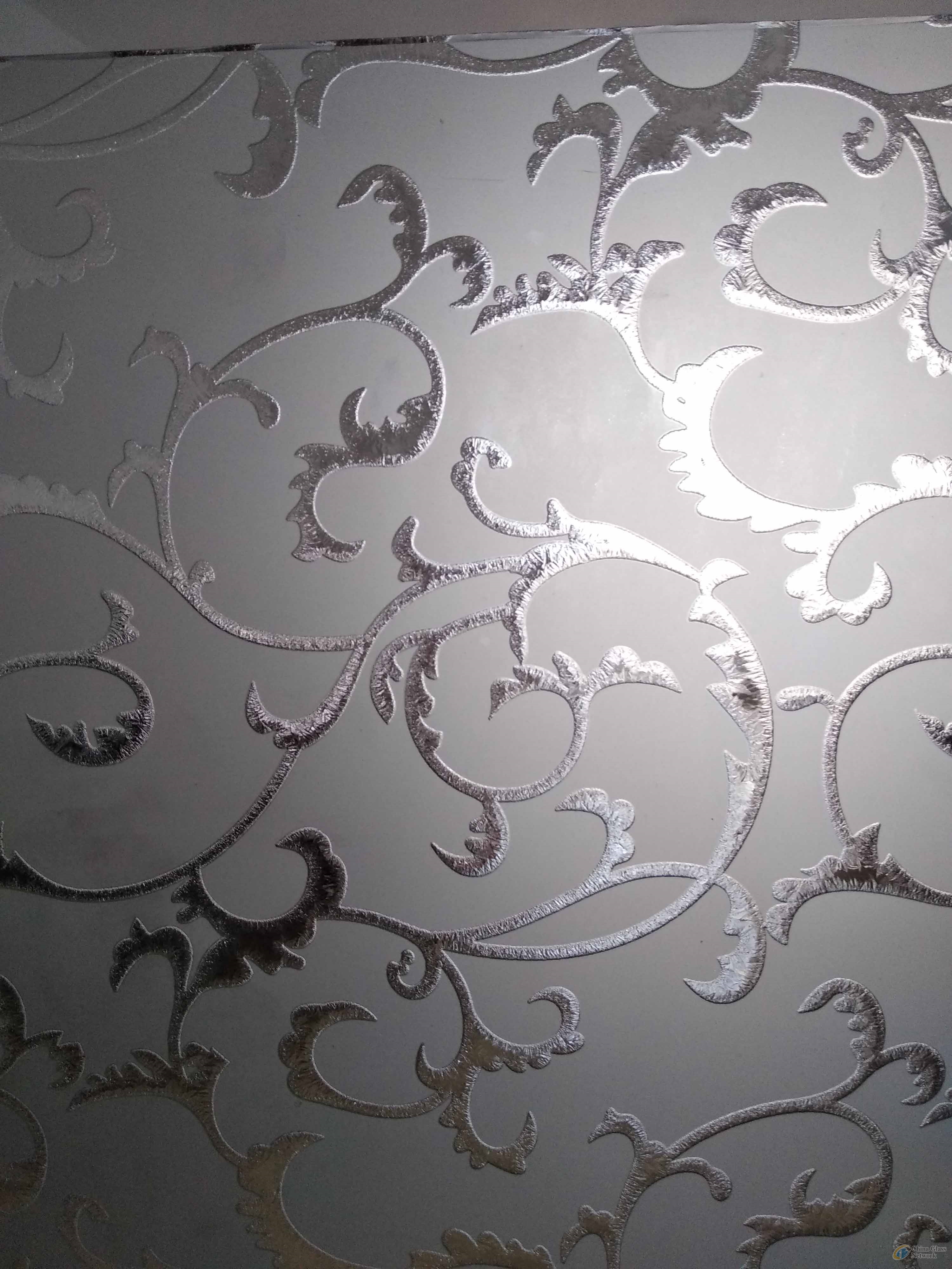 3-12mm Acid Etched Glass , Frosted Glass