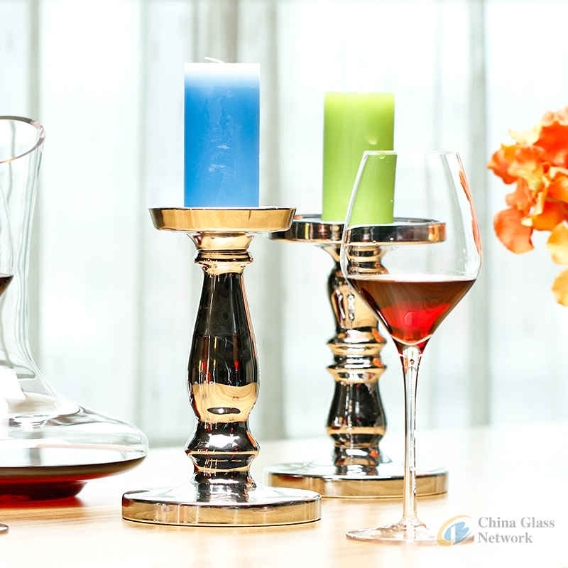 Glass Candlestick