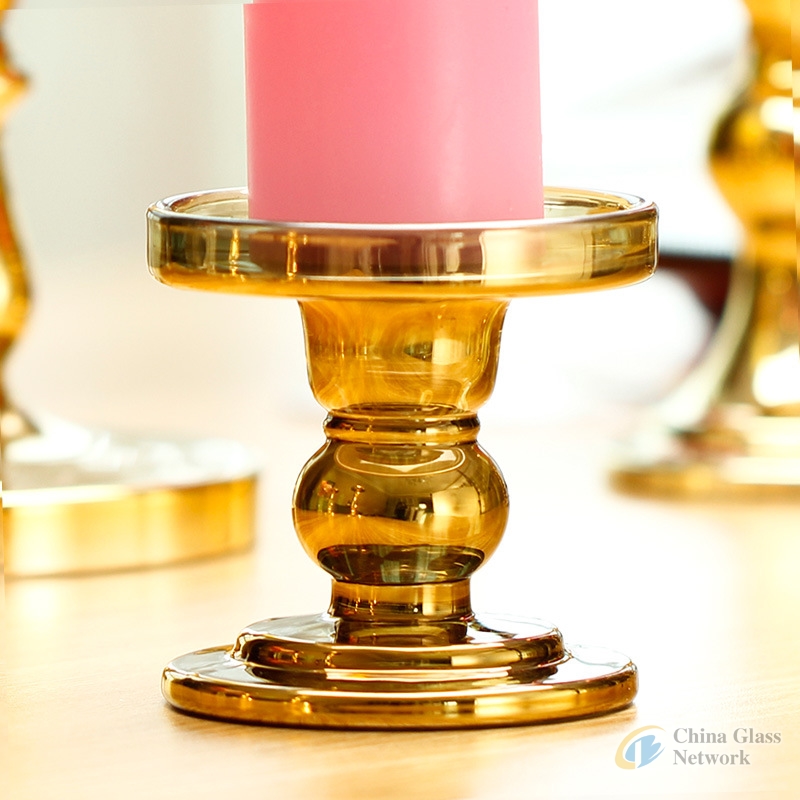 Glass Candlestick