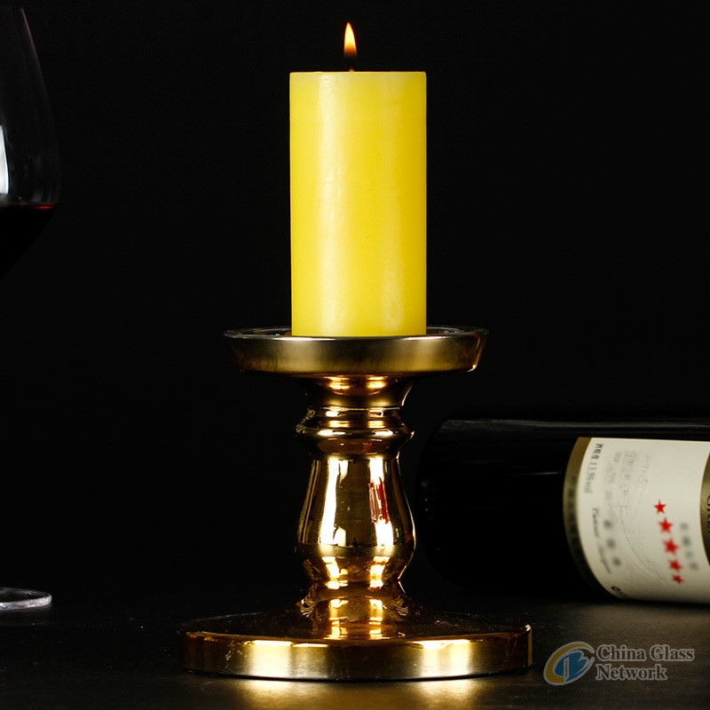 Glass Candlestick