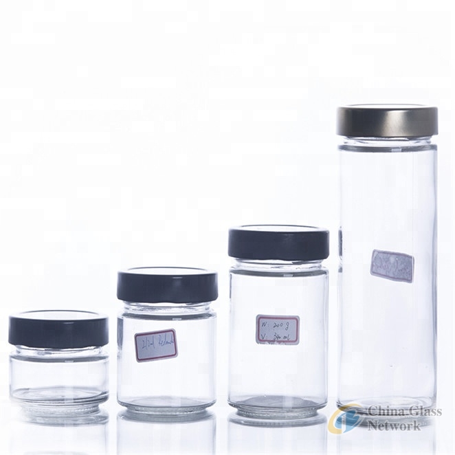 150ml deep wide mouth paragon cylinder glass canning jar canada wholesale