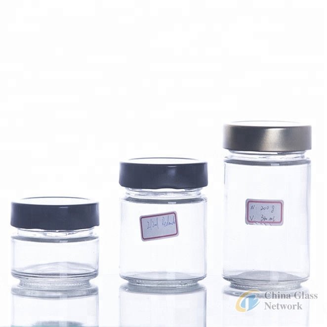 150ml deep wide mouth paragon cylinder glass canning jar canada wholesale