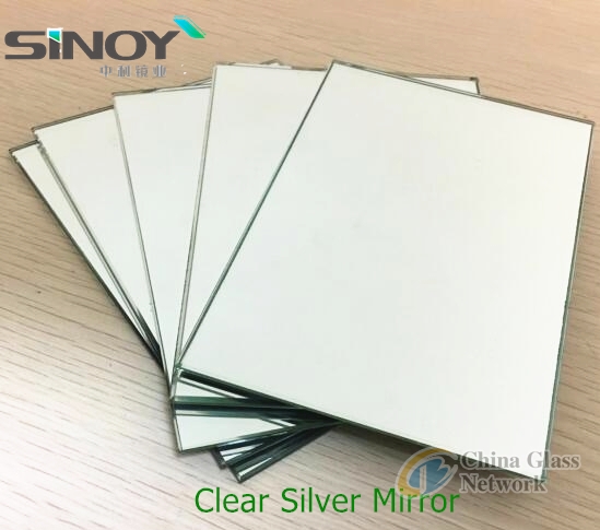 Environment Friendly Copper Free Lead Free Silver Mirror Glass