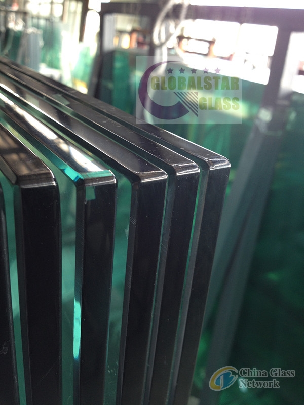 10mm 12mm Frameless Tempered Glass for balcony