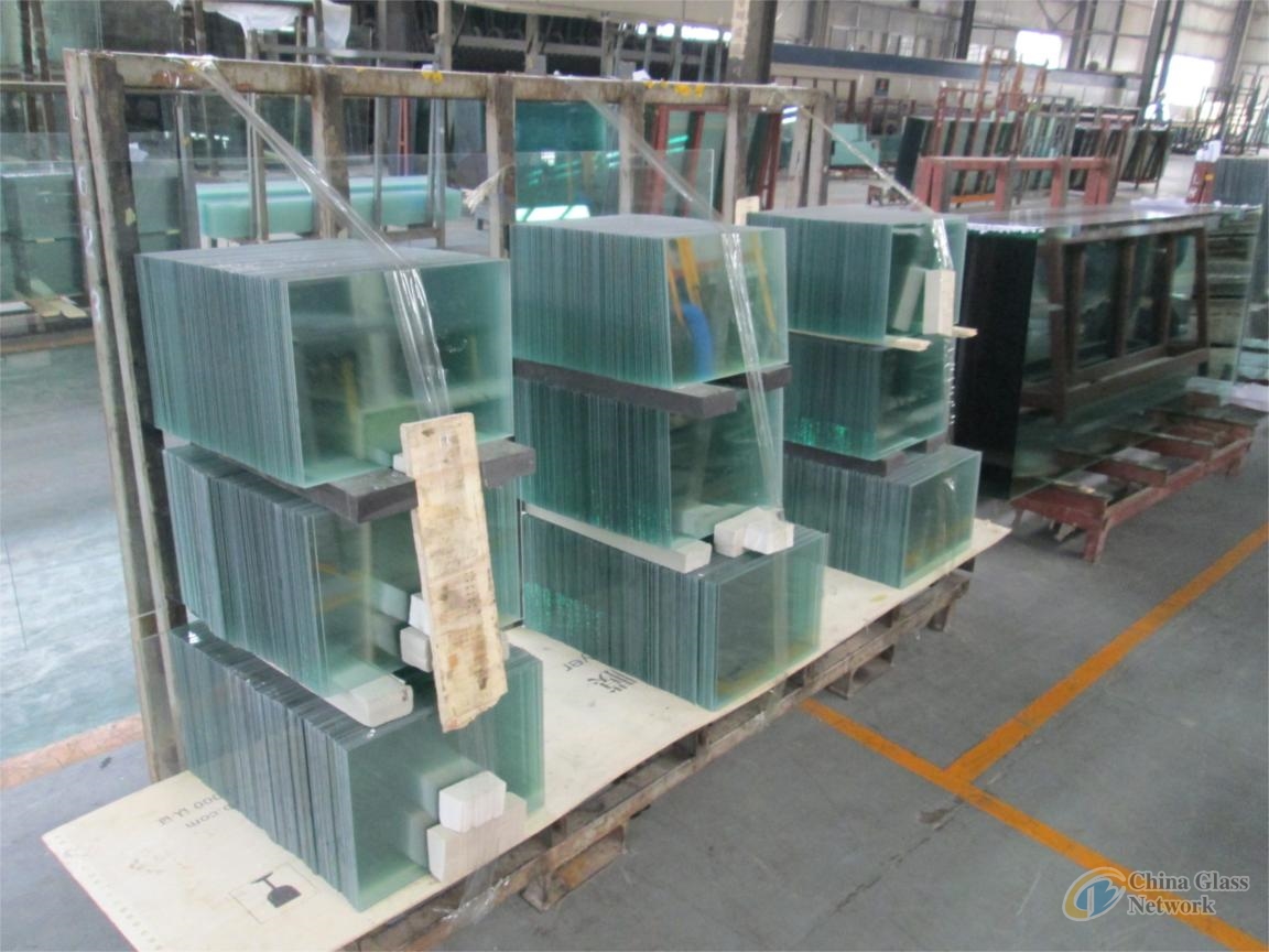 8mm clear samll size of Tempered swimming pool fence/panels/certain wall Glass(AS/NZS2208:1996 )