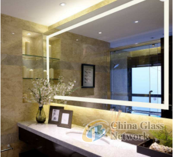 China mirror glass cut into size jumbo size 5mm clear aluminium mirror