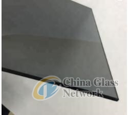 Toughened glass supplier euro grey color 10mm smoke tempered glass