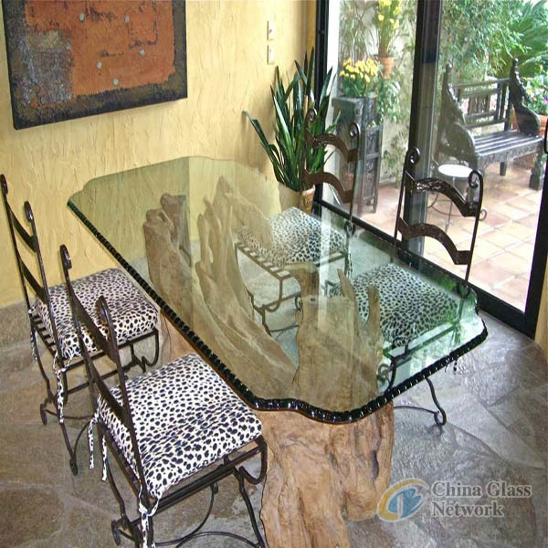 Tinted Toughened Glass Table Top