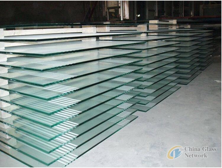 China factory customized decorative silkscreen printed laminated safety glass