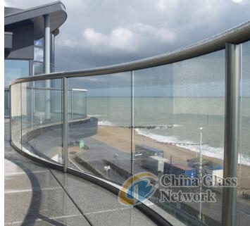 china factory competitive price customized glass railing balcony