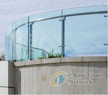 china factory competitive price customized glass railing balcony