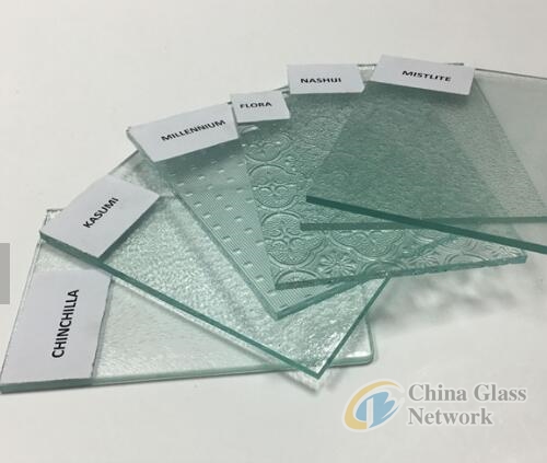 SYS Decorative translucent flat glass 4mm 5mm 6mm clear patterned glass price