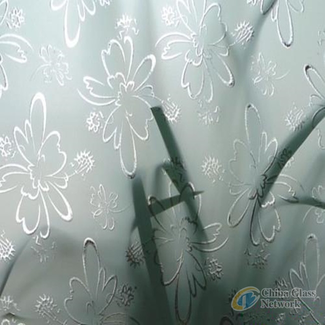 High quality Acid Etched Frosted Glass thickness from 3mm to 12mm