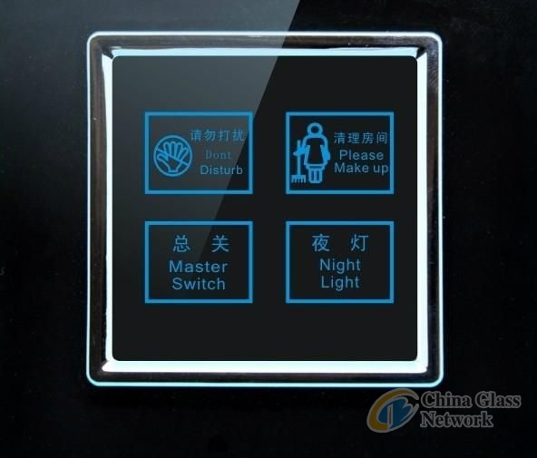 SYS Hot sales lighting control glass touch switch panel factory 2-19MM