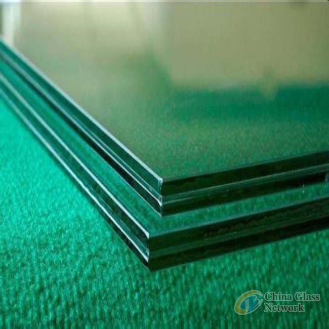 6+0.76PVB+6 high quality laminated tempered safety building glass