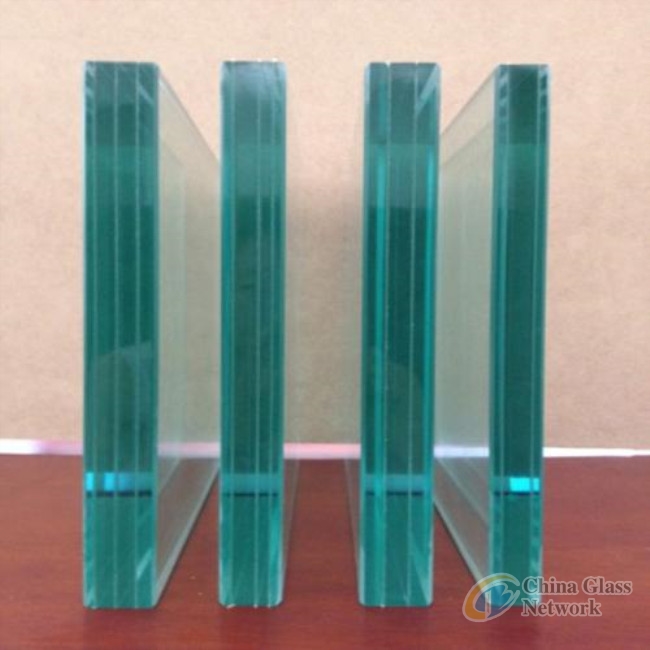 Clear Toughened Laminated Glass12.76mm SGP / PVB Laminated Glass Factory Price