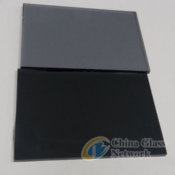 High Quality Table Top Black Color China Supplier Tinted Float Glass SYS