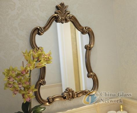 aluminium mirror decoration glass for bathroom home dressing Mirror SYS