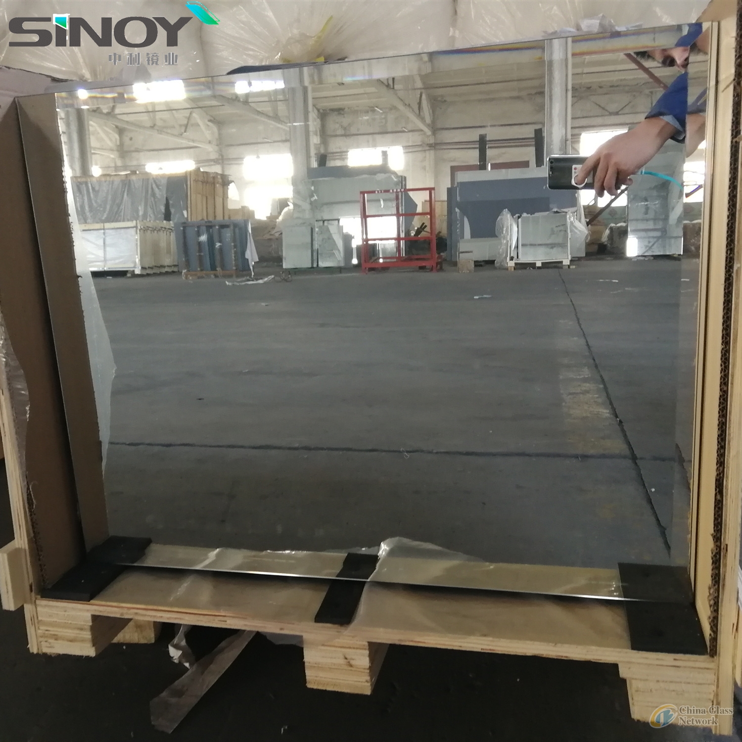 5mm Aluminum Mirror 1830*2440mm, 2134 x 3300mm with magnetron sputtering coating technology