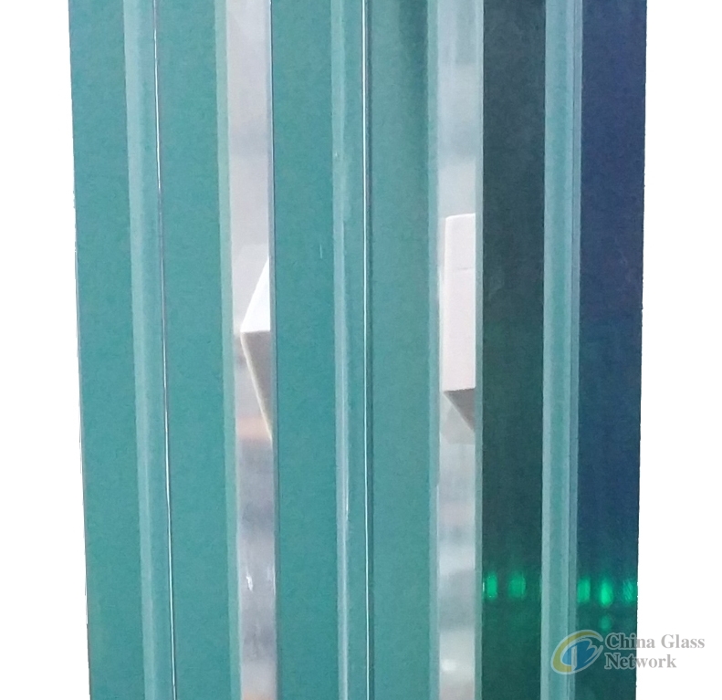 Edge no mismatched Sentryglas laminated glass