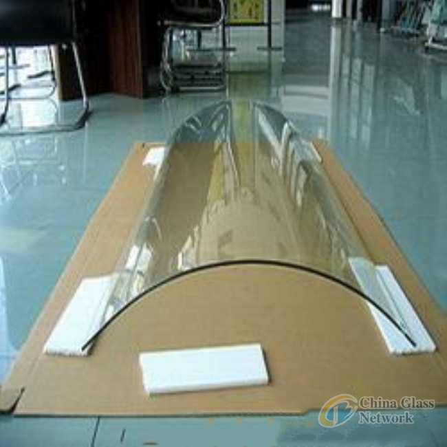 Safety bending glass low price 10mm clear curved tempered glass