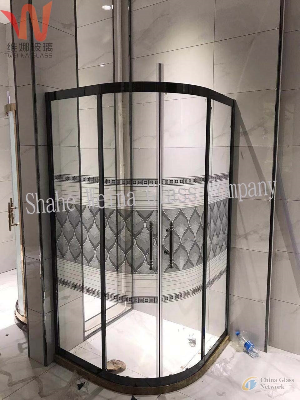 Supply of shower room glass