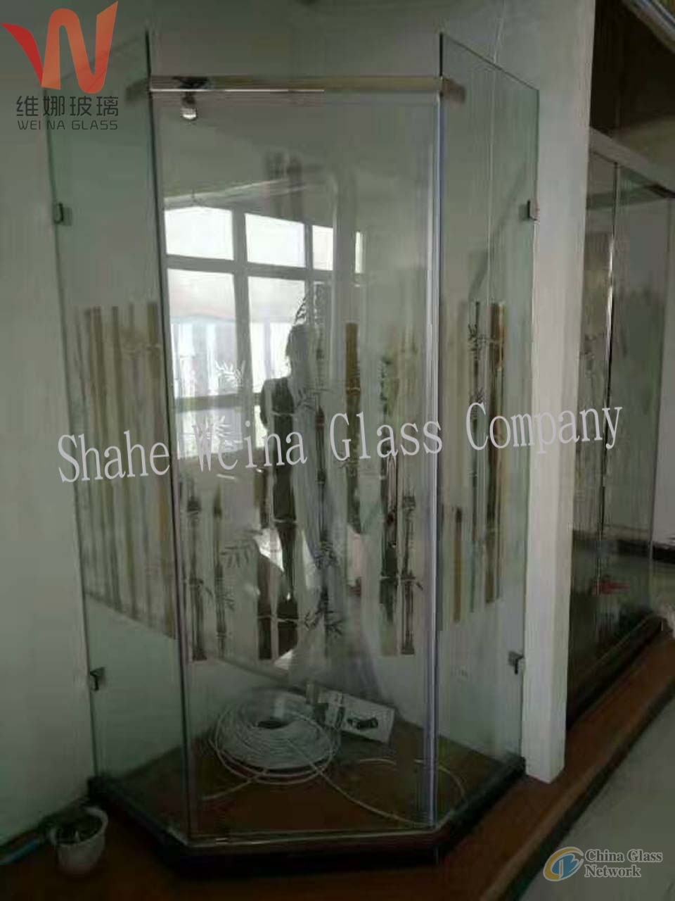 Supply of shower room glass